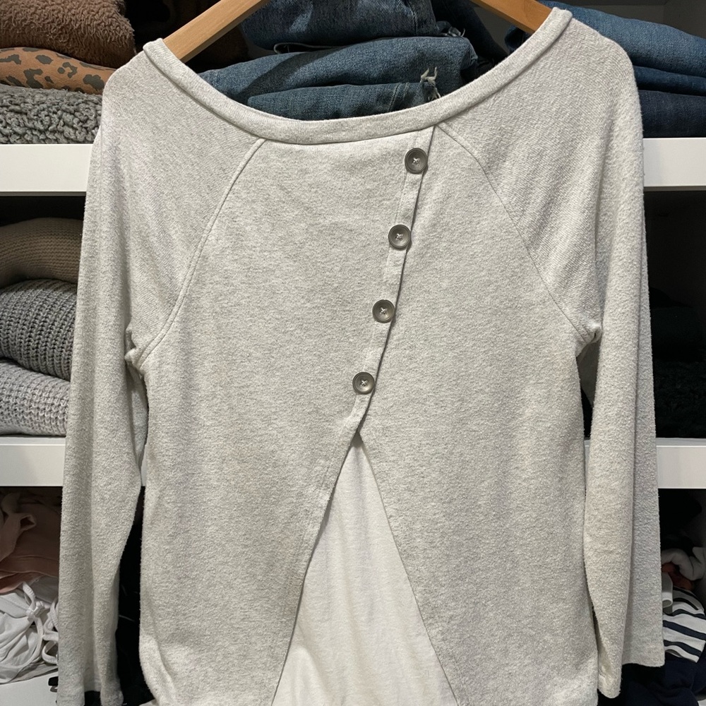 Carlson Gray Sweater